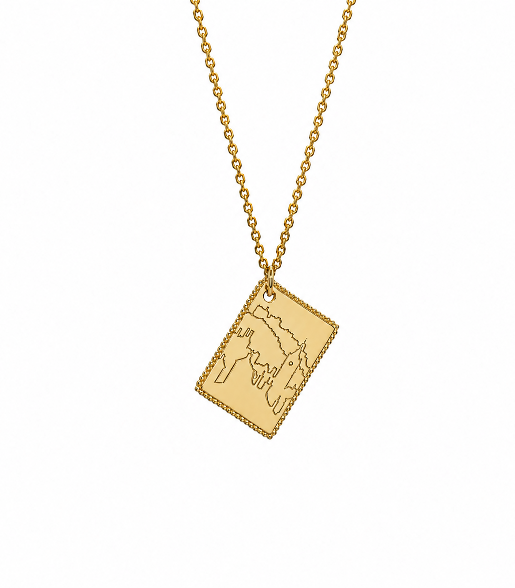From Edinburgh Postcard Necklace