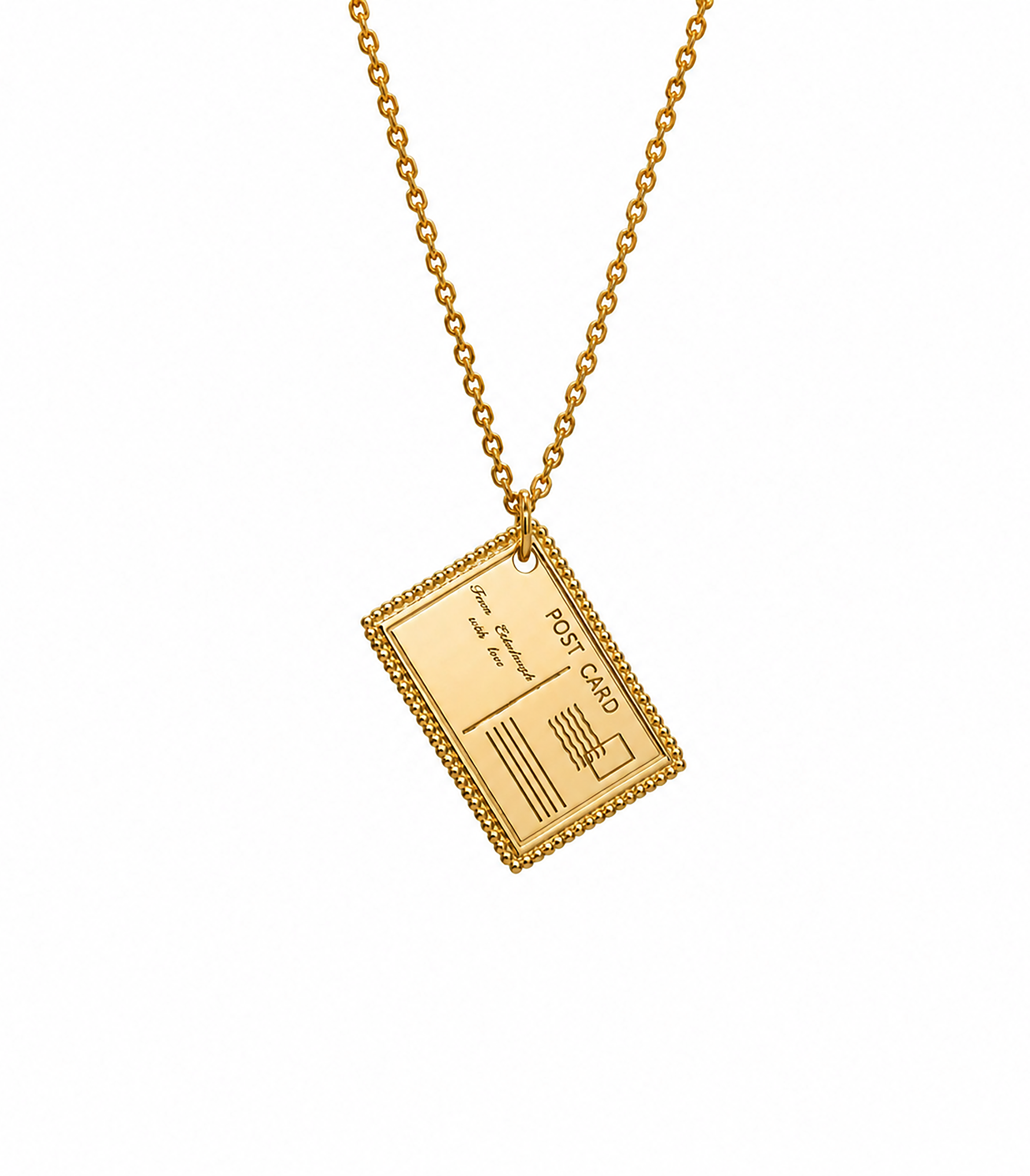 From Edinburgh Postcard Necklace