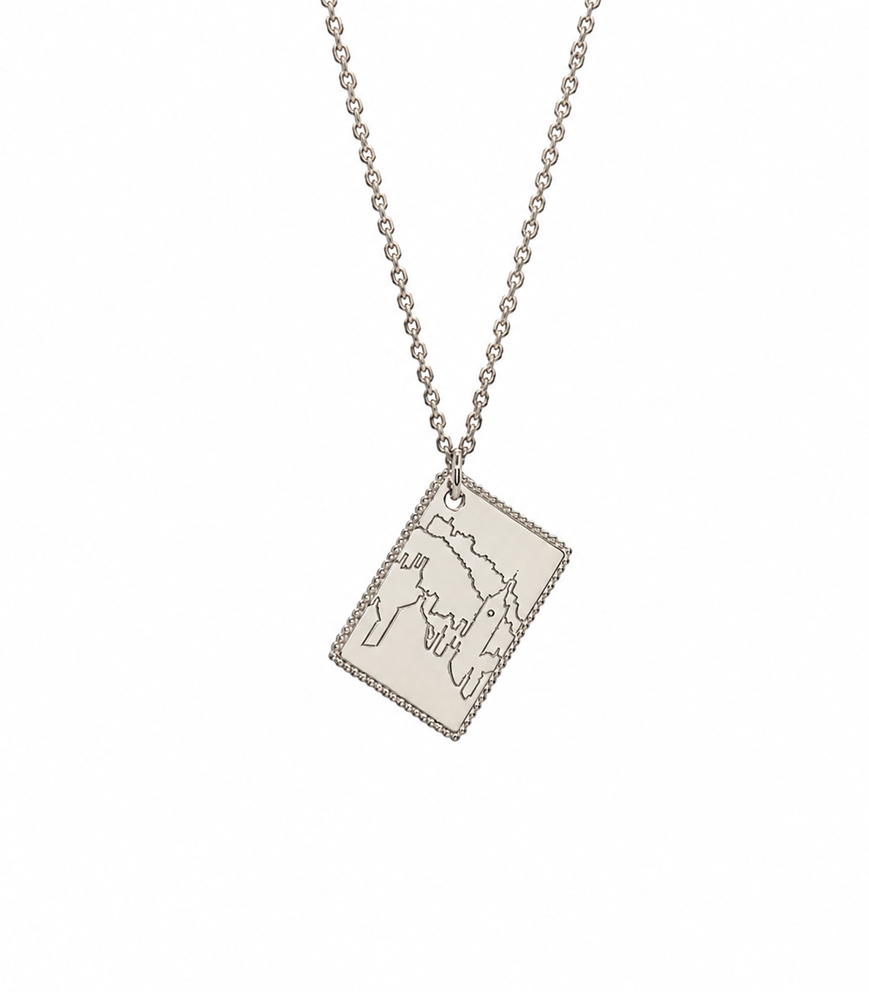 From Edinburgh Postcard Necklace